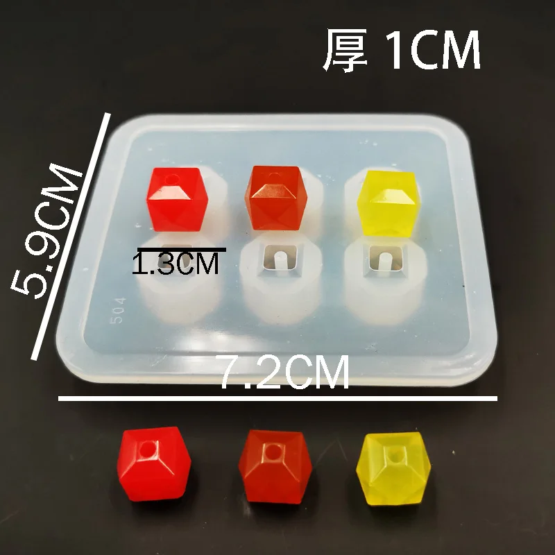 MJ-328 1 шт., комбинация бусин, сделай сам, прозрачная УФ-смола, эпоксидный силикон, комбинированные формы для изготовления DIY, аксессуары для ювелирных изделий - Цвет: MJ-328