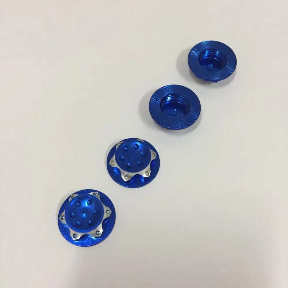 4 шт. 17 мм адаптер гайки от пыли для 1/8 багги/грузовика колеса RC HPI LOSI HB AE MUGEN TEAM C|team