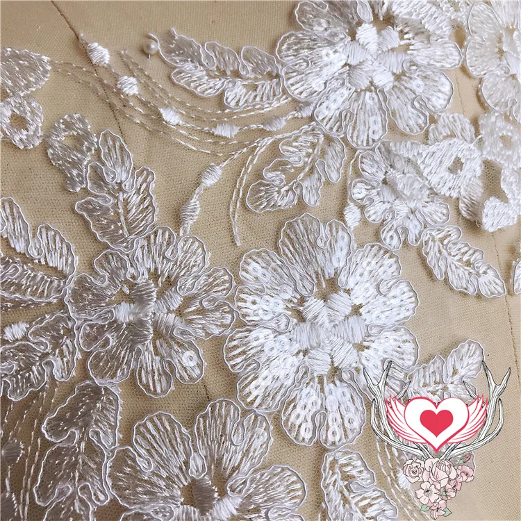 Аппликация для вышивки автомобиля кружевные цветы блестки аксессуары невесты