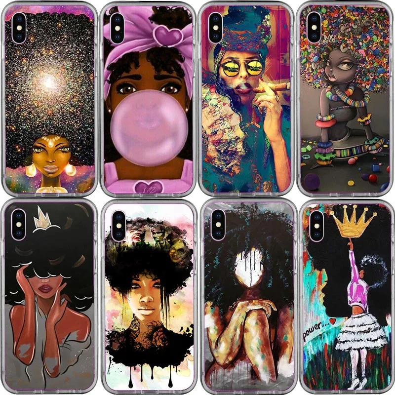 2Bunz Melanin Poppin Aba чехол для телефона iphoneXS XR 8 8Plus XS Max 7 7Plus 6S 6splus 5S SE Plus | Мобильные