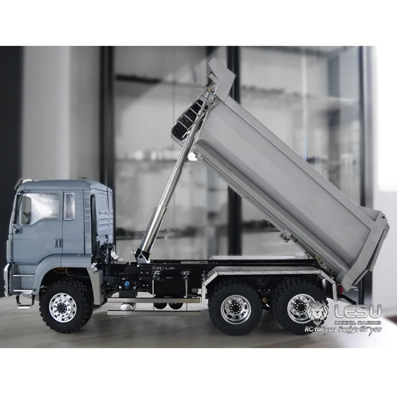 1/14 грузовик MAN (TGS) полный привод 6x6 гидравлический U ковш самосвал с высоким