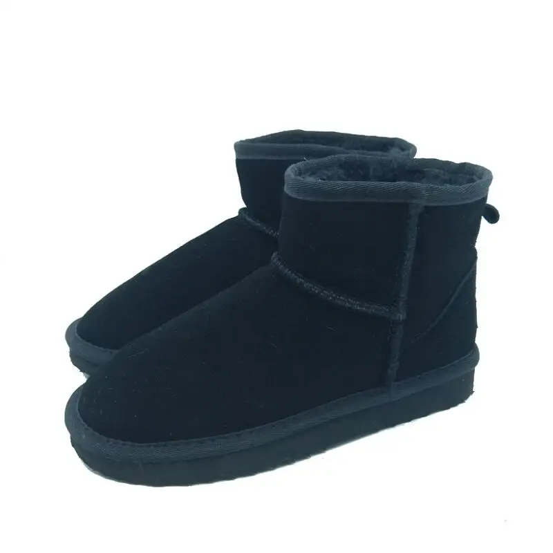 Брендовые женские ботинки; модная женская обувь в австралийском стиле; zapato mujer; зимние ботинки; непромокаемые ботинки средней высоты; женские зимние ботинки; европейские размеры 34-44 - Цвет: photo color