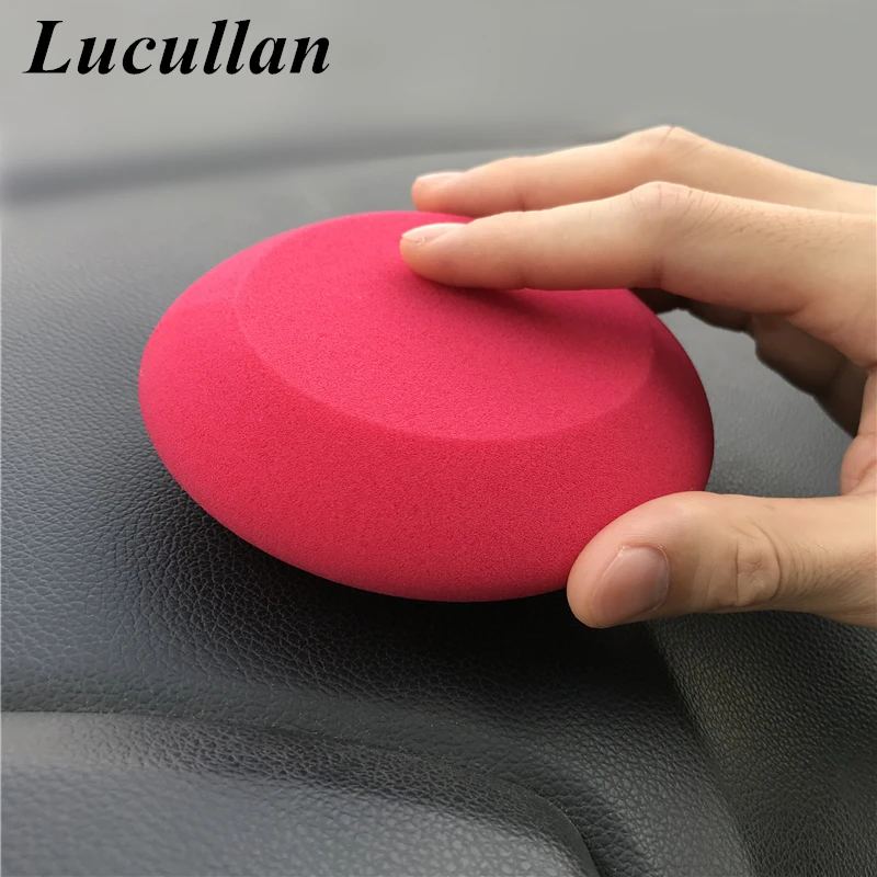 

Lucullan Make Detailing Easier High Density Wax and Dressing UFO Applicator Use For Both Paste Wax and Liquid Cream Sealant