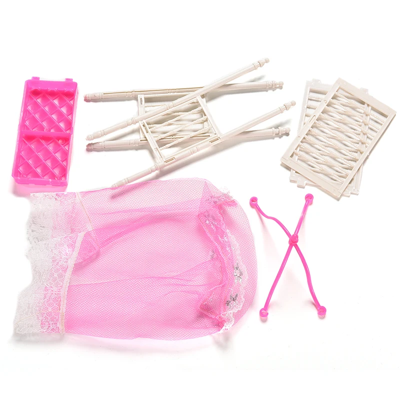 Маленькая милая детская кроватка для девочек кукла мебель детской кровати