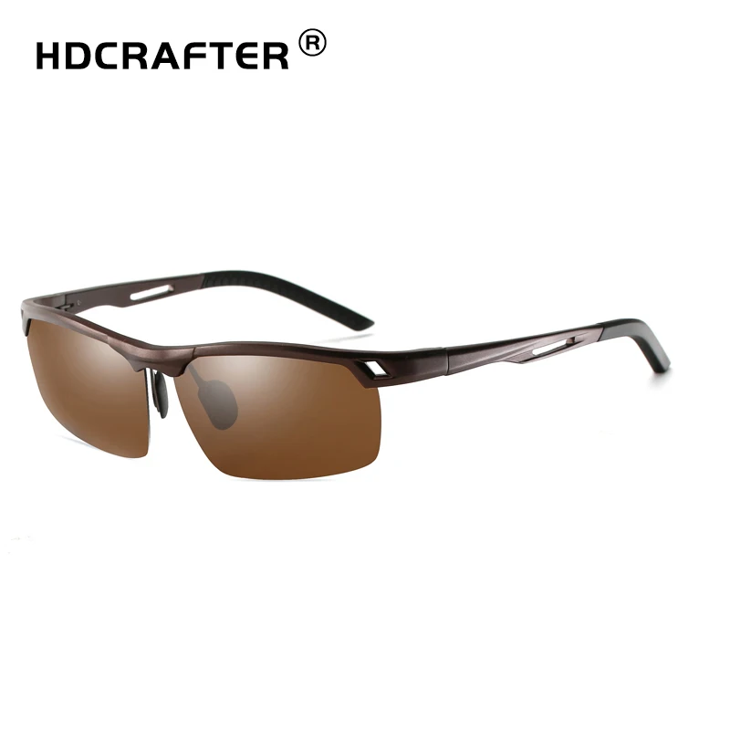 Мужские поляризованные солнцезащитные очки HDCRAFTER светильник Кая