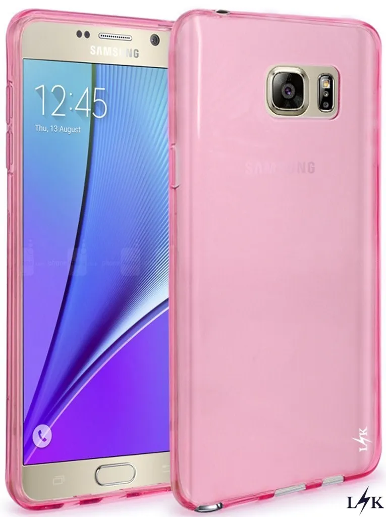 Для Samsung Galaxy Note 5 LK ультра [тонкий] устойчивое к царапинам гель ТПУ Резиновая