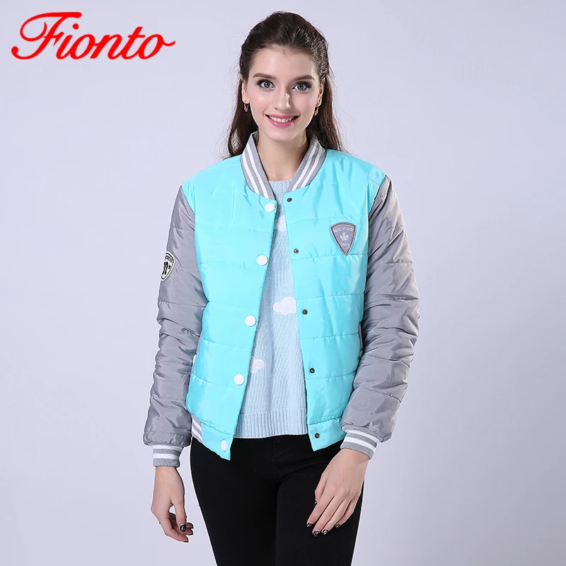 Женская куртка парка FIONTO теплая хлопковая в Корейском стиле верхняя одежда зима