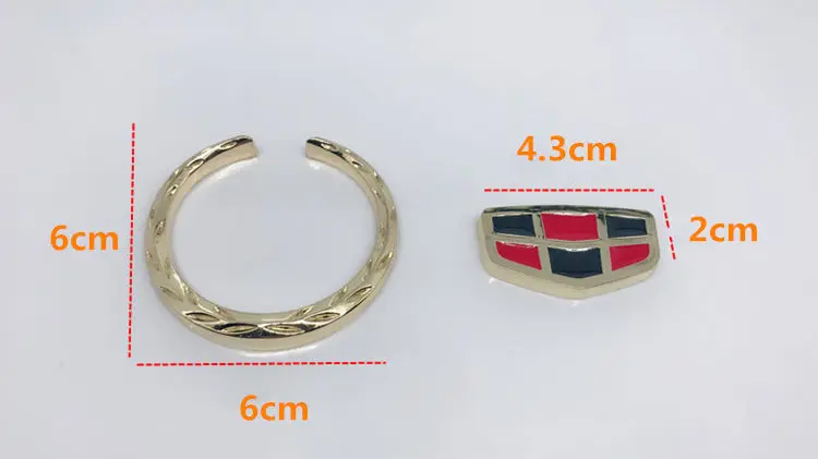 Для Geely Emgrand, автомобильные наклейки, знак пшеницы, эмблема