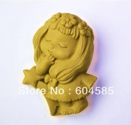 Маленькая принцесса Ремесло Искусство силиконовая форма для мыла ремесленные