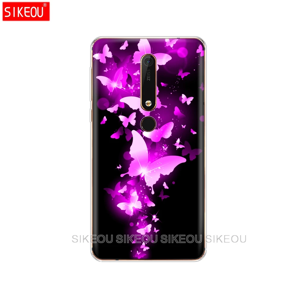 Силиконовый чехол для Nokia 5 3 6 7 8 9 2017 nokia 2018 1 plus 2 мягкий телефона с полной защитой 360