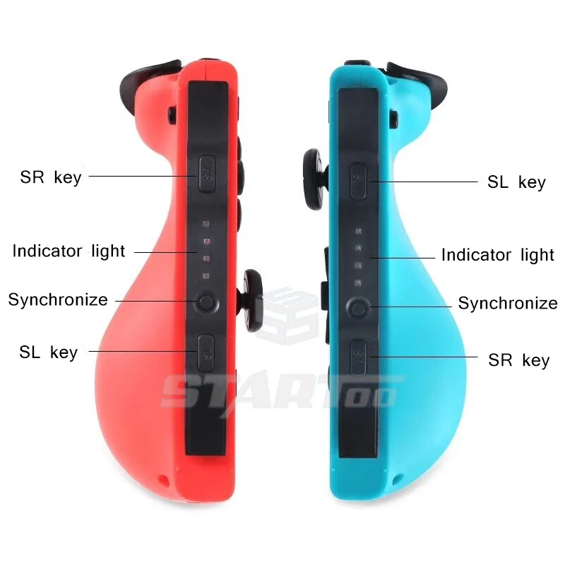 Высокое качество для NS Joy-Con(L/R) Беспроводные Bluetooth игровые контроллеры Красный Синий геймпад джойстик для Nintendo Переключатель консоли