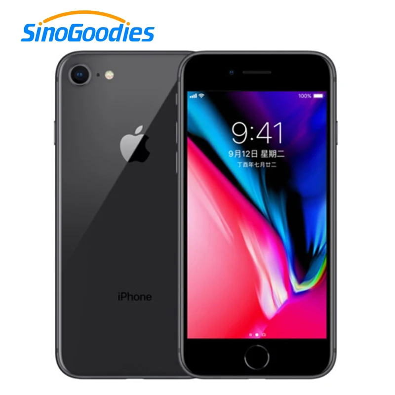 Новый оригинальный Apple iphone 8 4 7 дюйма 64 Гб/256 Гб ПЗУ 2 ОЗУ шестиядерный 12 МП 1821 мАч iOS