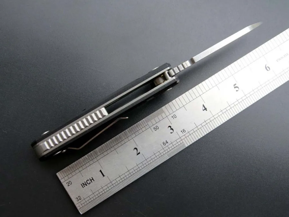 Новый карманный D2 шариковый подшипник + G10 ручка Походный охотничий Открытый нож