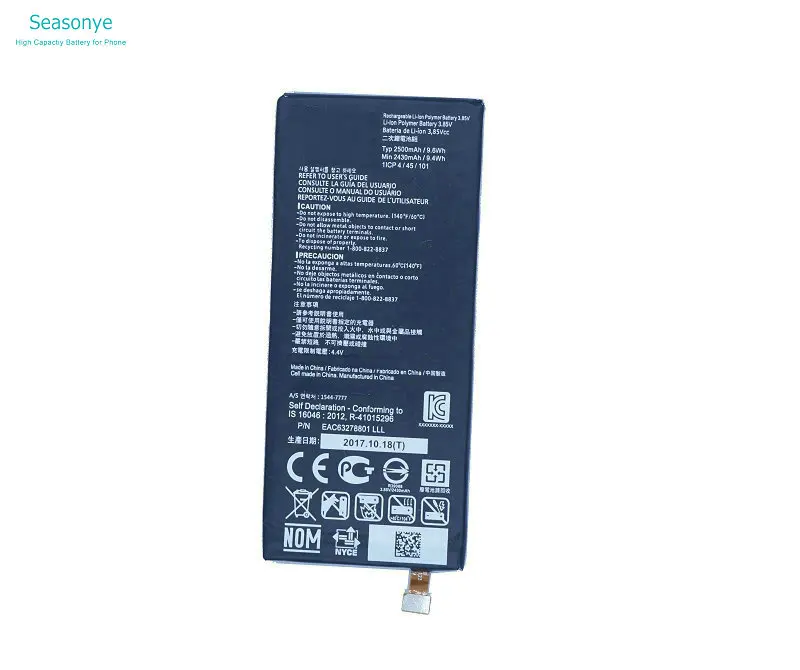 Seasonye 2430 мАч/9.4Wh BL-T23/BLT23/BL T23 сменная батарея для мобильного телефона для LG X Cam X-Cam X Cam K580 K580Y F690 K580DS