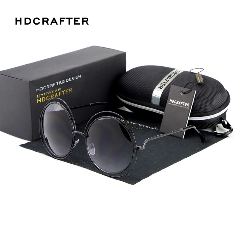 Бесплатная доставка Новые Модные солнцезащитные очки для женщин круглые