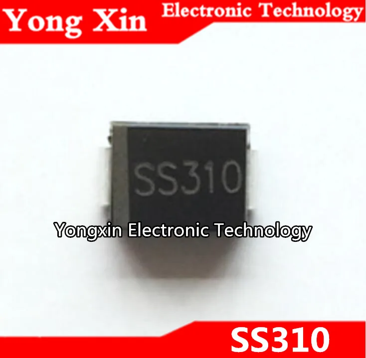 100 шт. выпрямительный диод Шоттки SS310 SMD SR310 3A 100V DO-214AC SMA | Обустройство дома