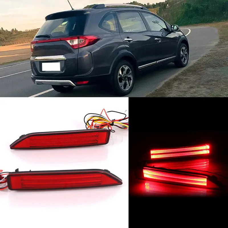 Светодиодный задний фонарь лампа стоп-сигнала для Honda BRV 2015 2016/City 2012 2013 2014/CRV 2007 2008