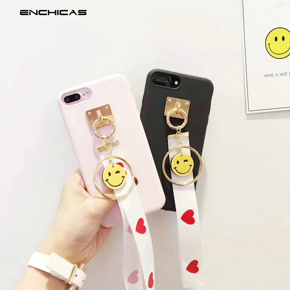 Enchicas моды Прекрасные Мягкие силиконовые ТПУ чехол для телефона iPhone 6 S 7 8 плюс