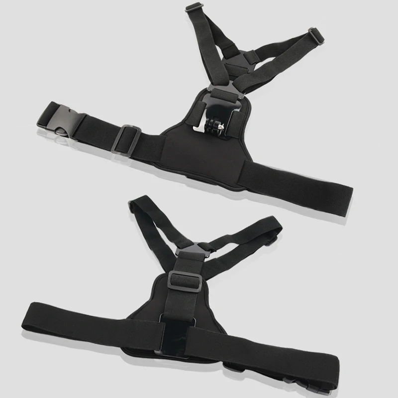 Нагрудный ремень двойной плечевой ремень с длинными винтами для Gopro Hero 7 6 5 4 3 Sjcam Xiaomi Yi аксессуары для экшн-камеры