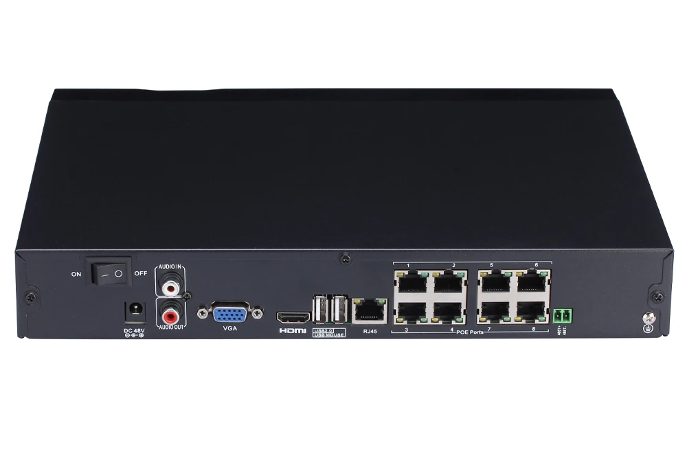 Hamrotte H.264 8CH 48В вход POE NVR 3MP/Full HD 1080P для IEEE802.3af ip камера Xmeye обнаружение движения IE