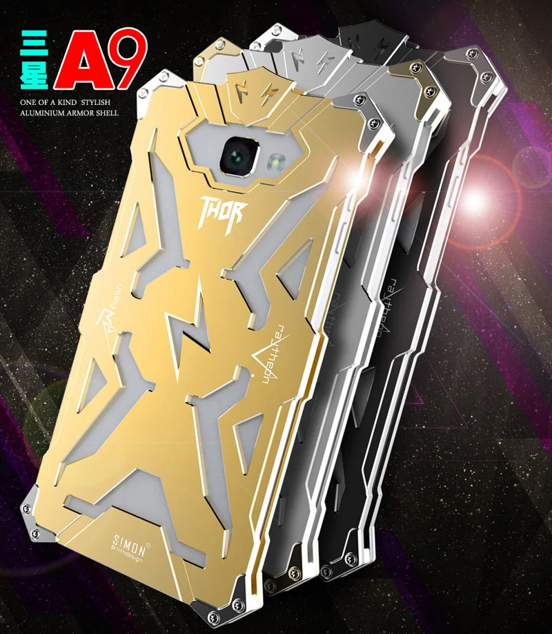 Мода Оригинальный Дизайн Броня Heavy Dust Металлический Алюминий ТОР IRONMAN Защитить