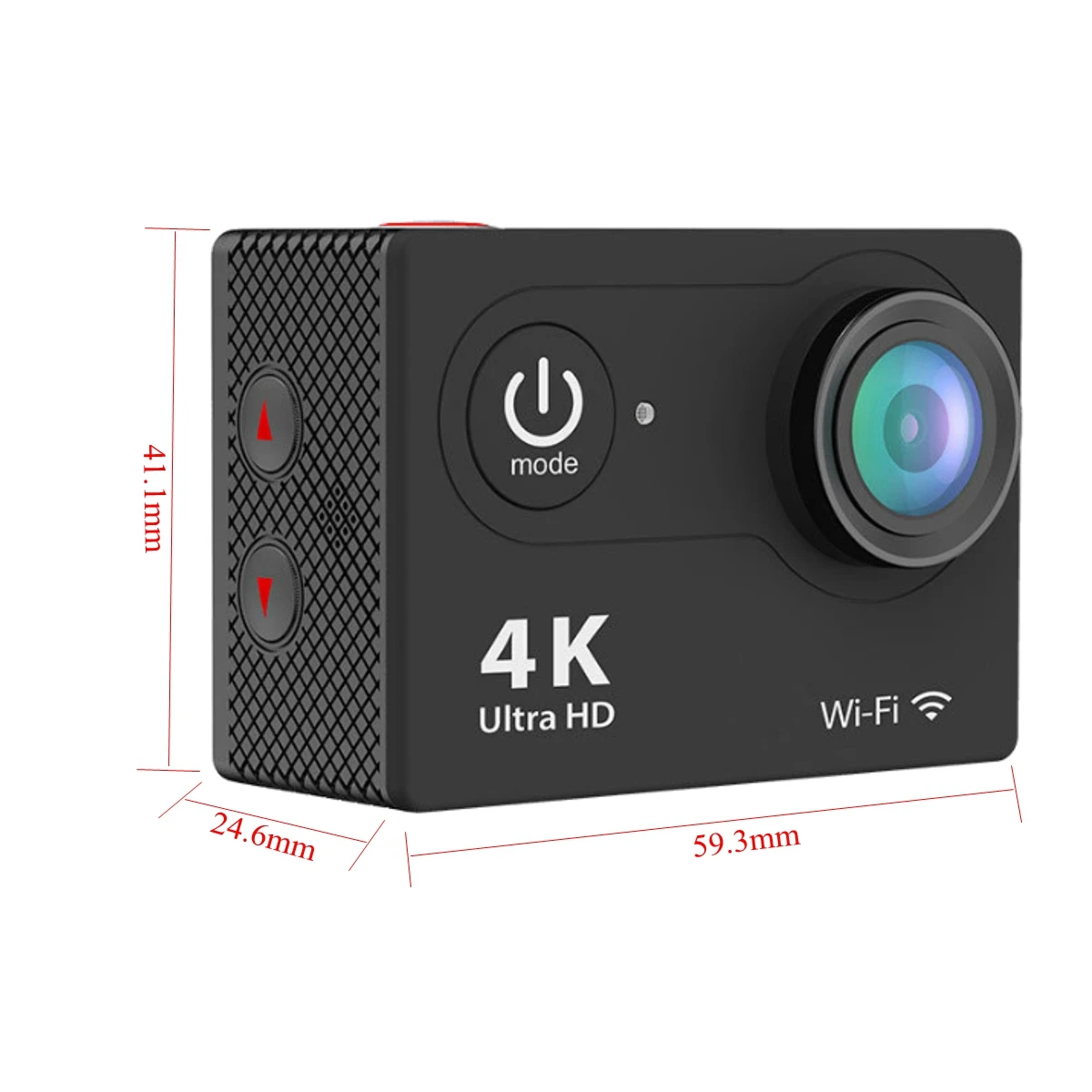 U ltra HD 4K экшн-камера, Wi-Fi, видеокамера, 170 градусов, Спортивная камера, 2 дюйма, водонепроницаемая Спортивная камера pro 1080 P, 30 кадров в секунду