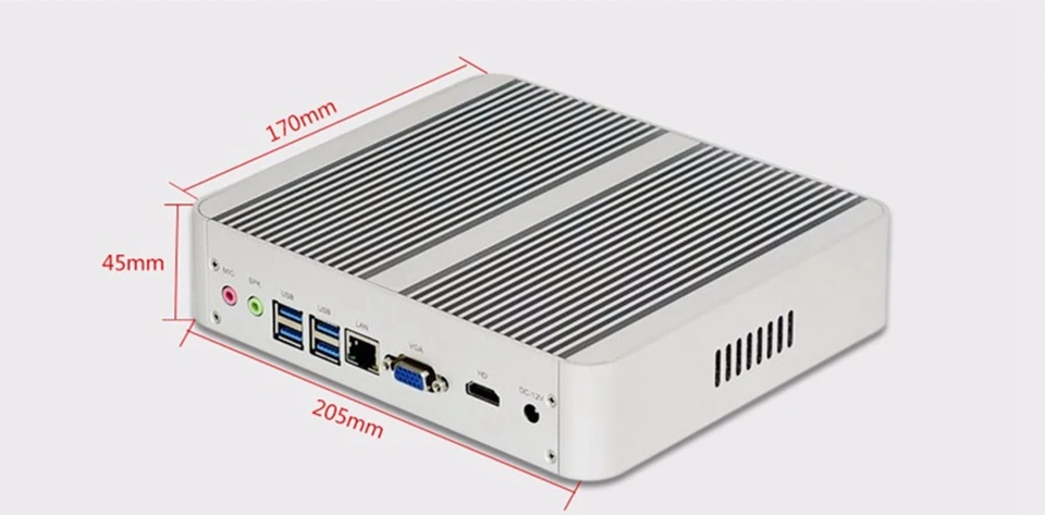 Процессор EGlobal fanless портативный компьютер Intel Core i5 8250U Mini PC Windos10 Quad Corei5i7 DDR4 Оперативная память мини-компьютер для офиса desktop