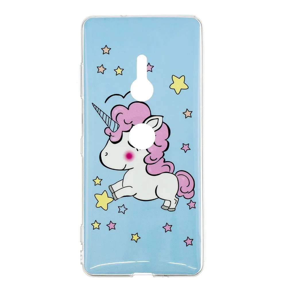 Luminous Case for coque Sony Xperia XZ3 Silicone Cover XA2 L2 |