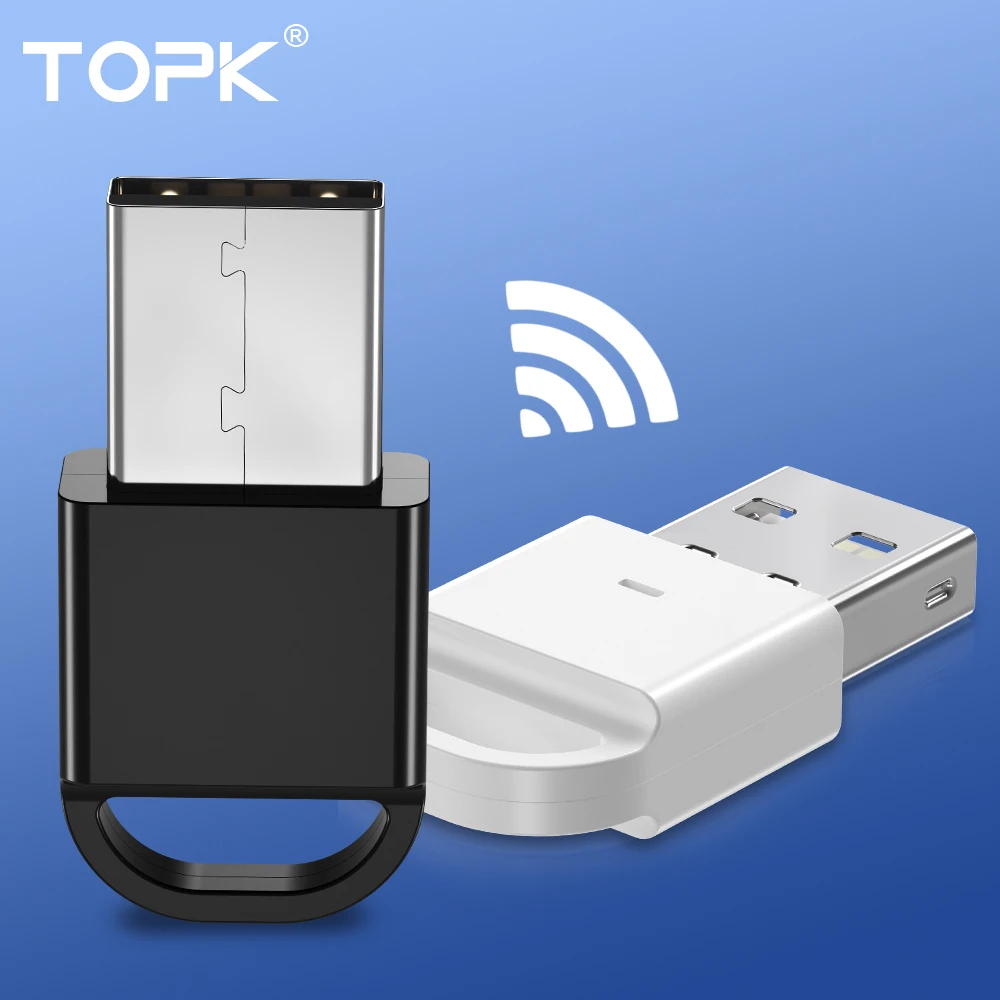 TOPK L06 USB Bluetooth ключ адаптер для компьютера ПК Беспроводная мышь 4 0 музыкальный