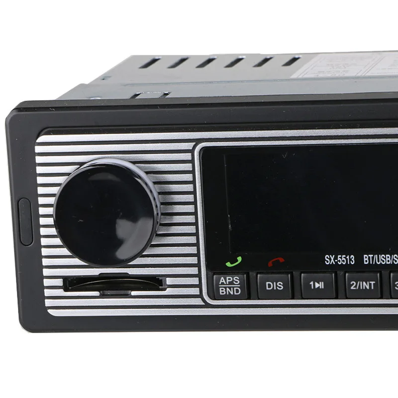 12 V Bluetooth Авто радио плеер 1DIN стерео аудио FM MP3 радиоприемник Поддержка Aux Вход SD USB