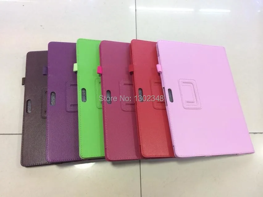 Высокое качество Utra тонкий личи зерна Folio Stand кожаный чехол протектор кожи для