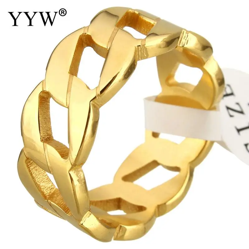 Классические женские цепи Форма золото Цвет Элегантные кольца для Для женщин с