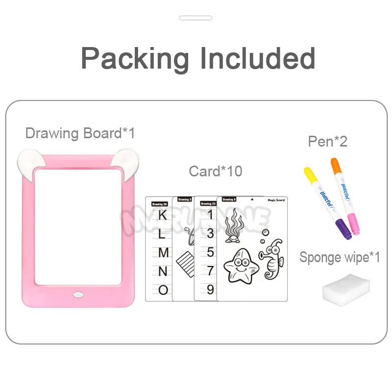 Marumine 3D Magic альбом для рисования письменная доска Sketchpad планшет Творческие дети ручка подарка светодиодных фонаря свечение художественный Рисунок Игрушки