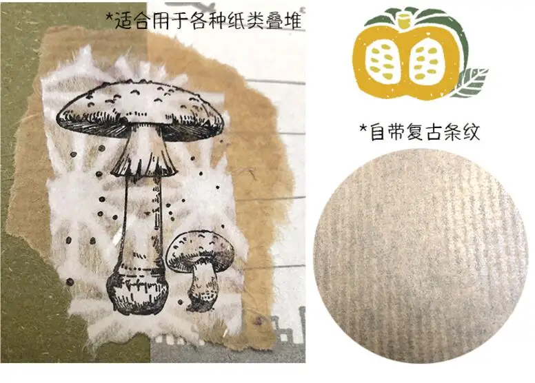DIY скрапбук луковая бумага винтажная соль карманная книга коллаж 35 штук оптом без клея креативный счастливый план украшения Backgr