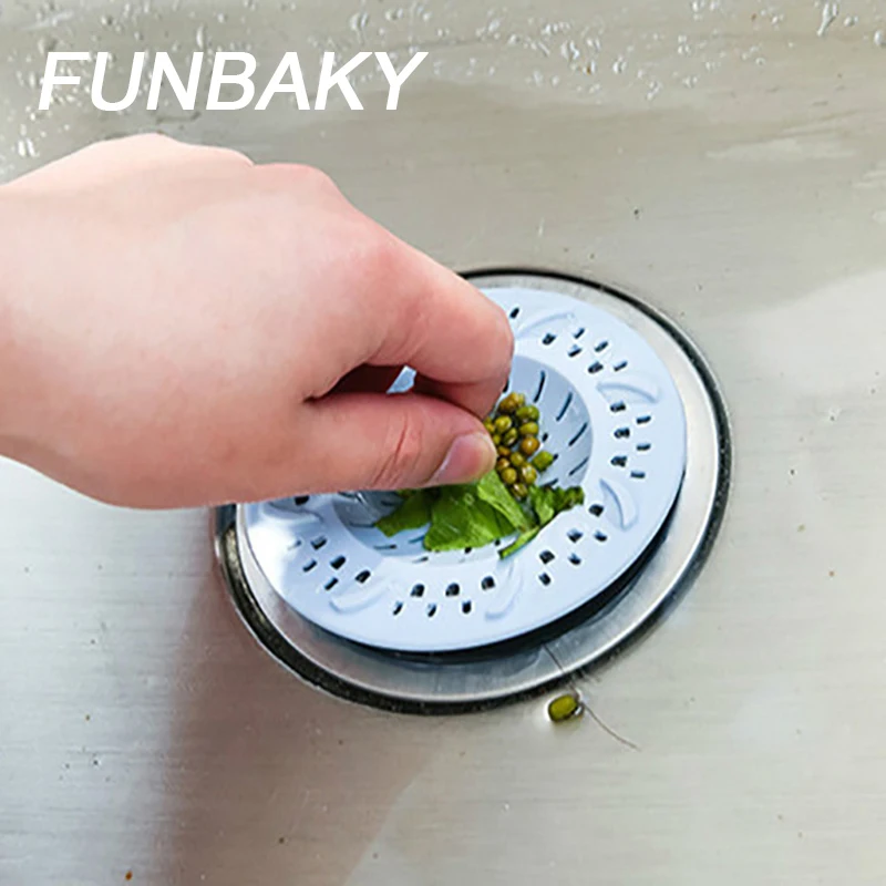 FUNBAKY фильтр круглой формы сетки сливы фильтры для раковины Colanders Kichen Аксессуары