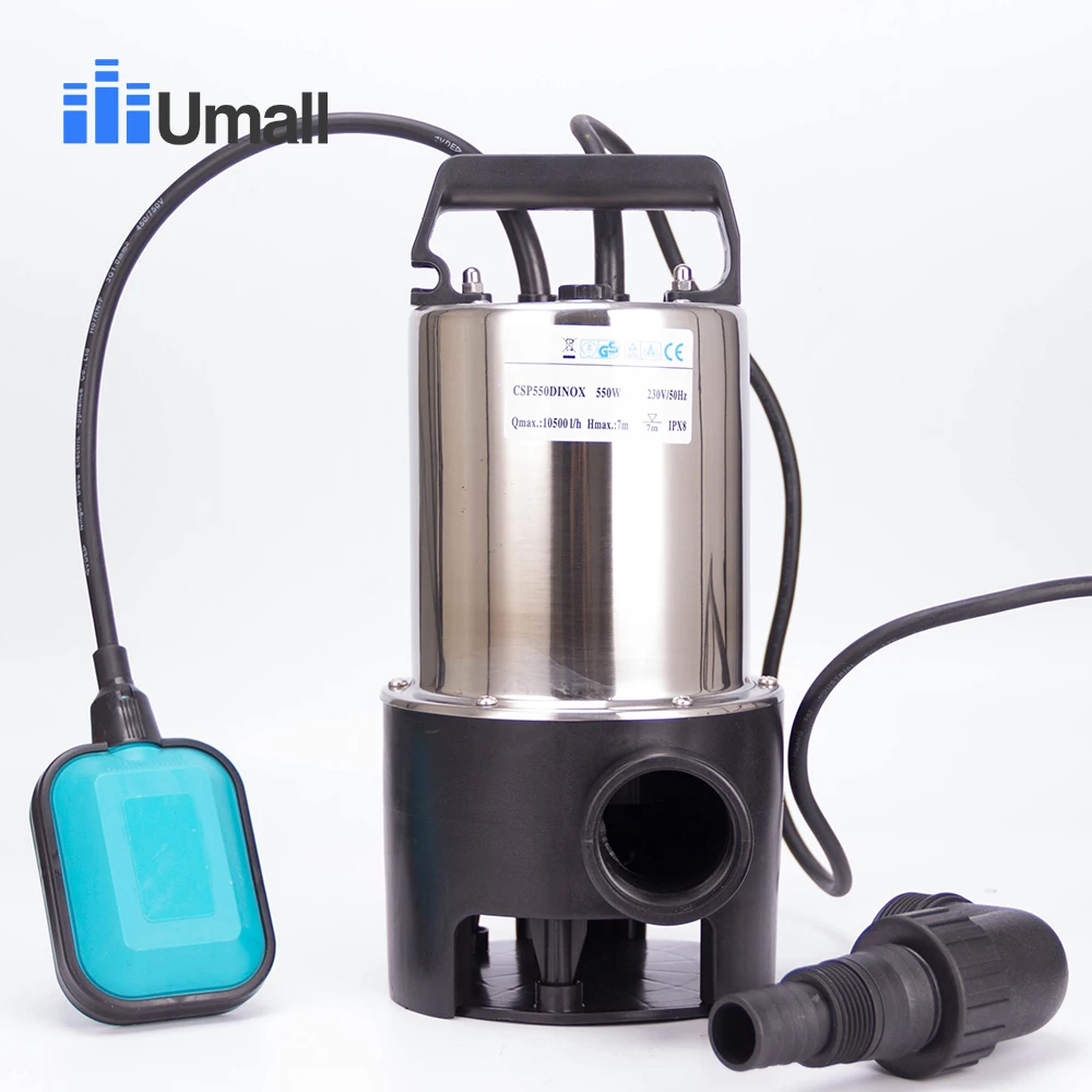Электрический погружной насос из нержавеющей стали 550 Вт|submersible pump|water pumpgarden water pump