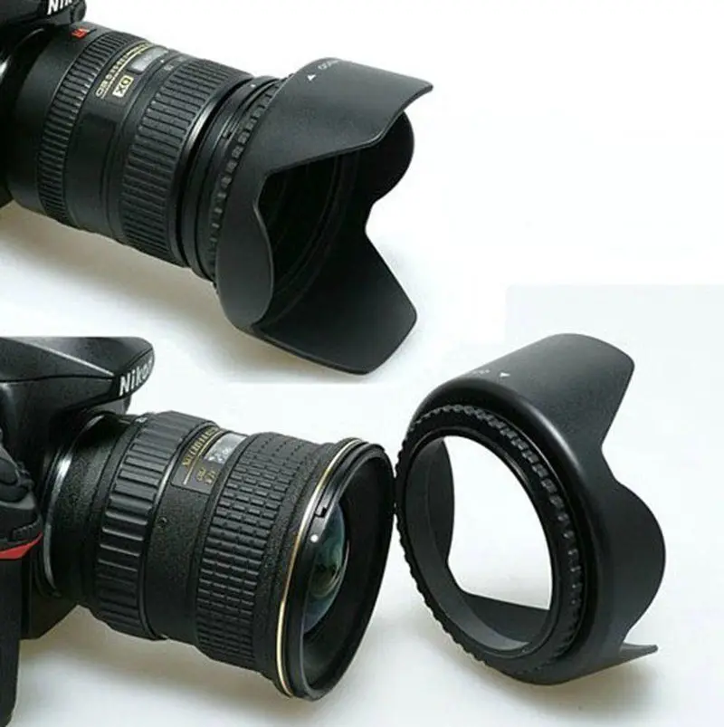 77 мм УФ фильтр + крышка объектива бленда для Canon Nikon Tamron Sigma SONY Pentax Zeiss Olympus Fuji Fujifilm