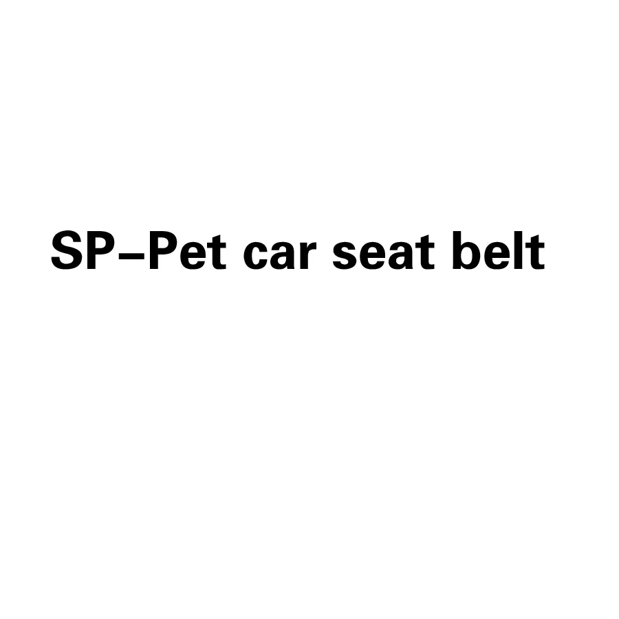 

SP-Pet car seat belt
