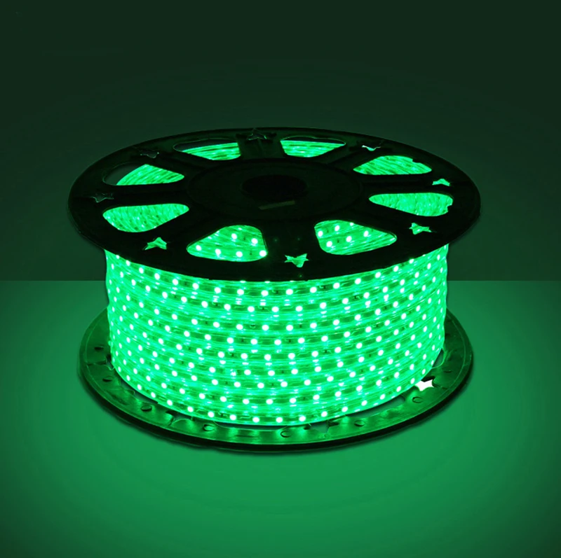 Guxen SMD5050 RGB Открытый 110 В/220 В IP65 Водонепроницаемый Светодиодные ленты 10 м-50 м 60