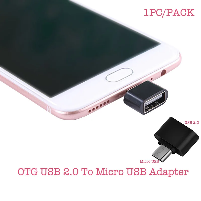 1 шт. otg кабель адаптер Micro USB 2 0 конвертер для samsung мобильный телефон Android