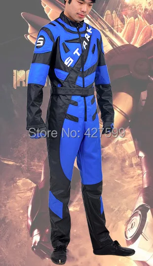 Новое поступление Горячая кино Железный человек 2 Tony Stark Косплей Костюм герой