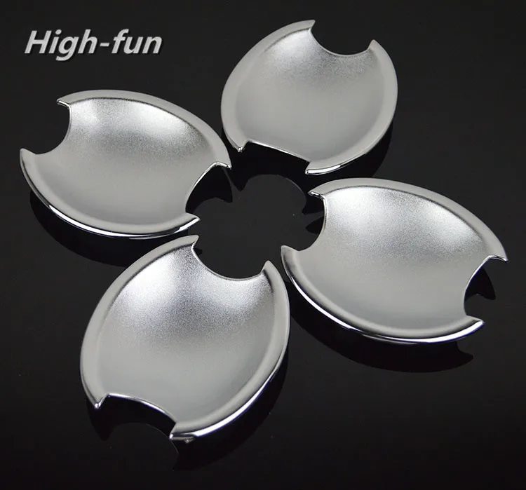 Chrome Car Door Handle Cover + Cup Bowl With Smart Entry Buttons For Nissan Versa / Tiida Latio 2007 2008 2009 2010 2011 2012 | Автомобили