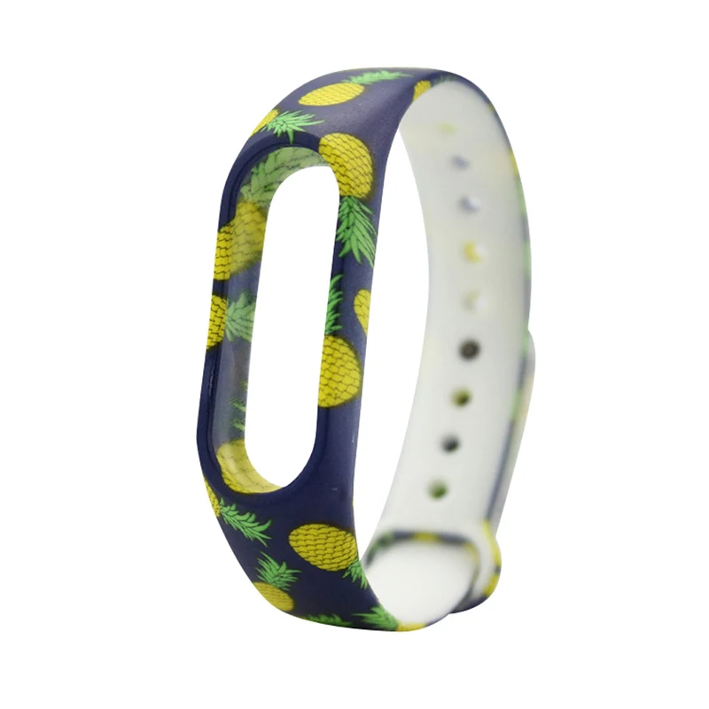 Сменный ремешок для Xiaomi Mi Band 2 силиконовый смарт-браслета цветной браслета |
