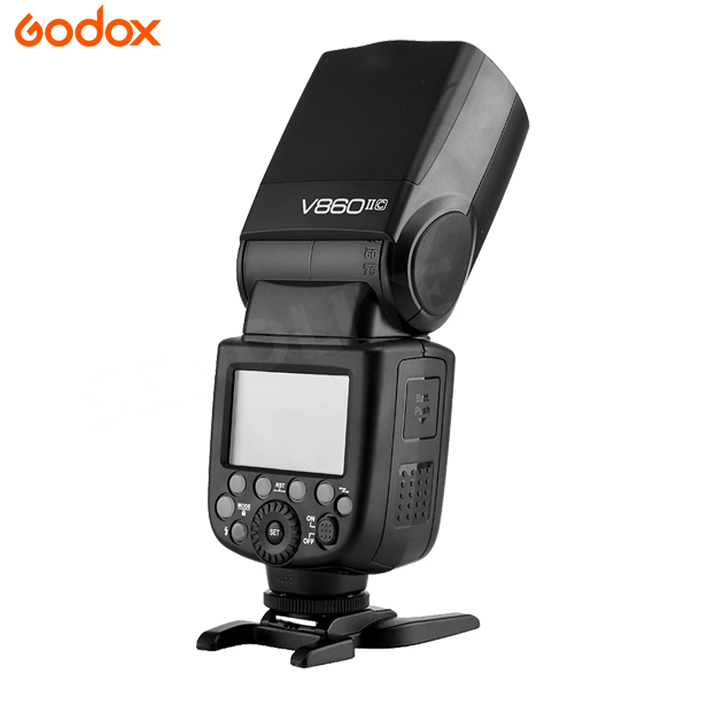 Godox Ving V860II V860II-C 2 4G GN60 E-TTL HSS 1/8000s литий-ионная батарея для камеры Speedlite Flash Canon DSLR +
