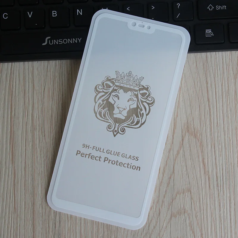 Защитное стекло для Redmi Note 6 закаленное 9H полное покрытие Xiaomi 8 lite | Мобильные