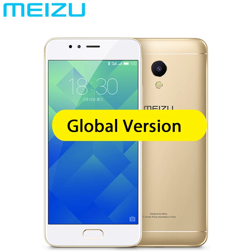 Золото MEIZU M5S MTK6753 сотовый телефон 5 2 дюймов Восьмиядерный мобильный для быстрой