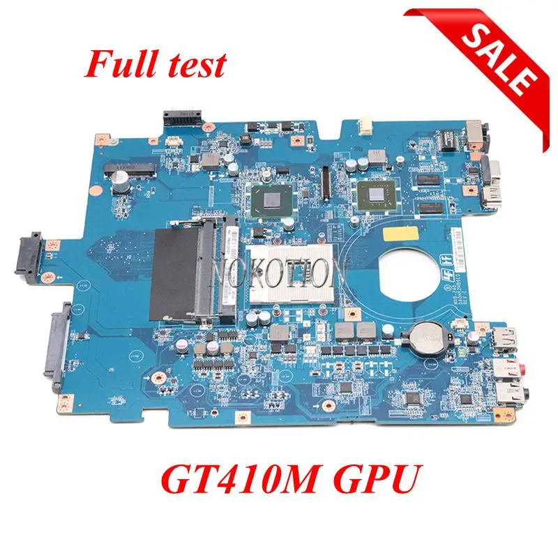 NOKOTION материнская плата для ноутбука sony VAIO VPCEJ VPCEJ2M1E A1827706A A1848628A DA0HK2MB6E0 MBX-248 материнская плата HM65 GT410M DDR3