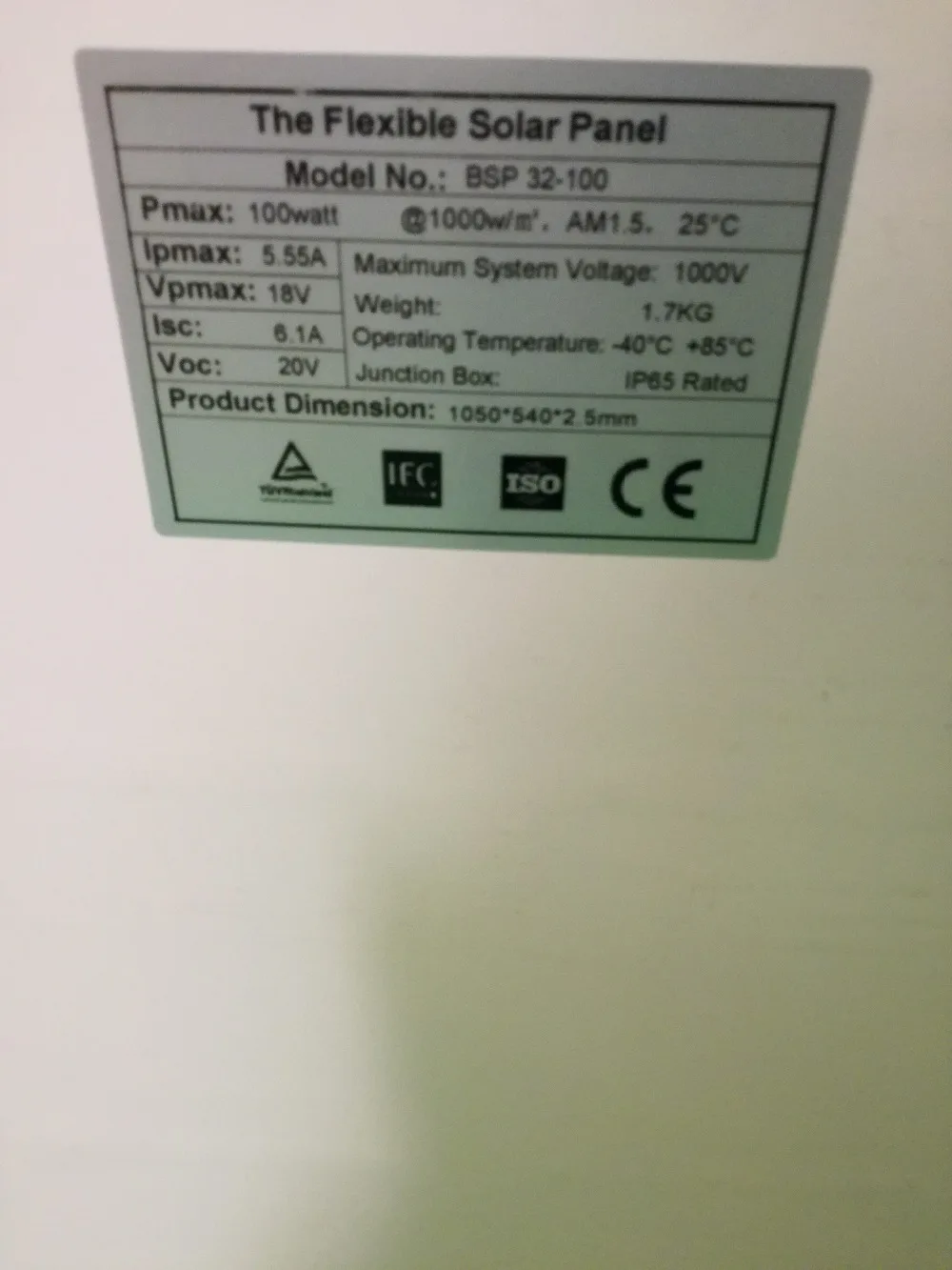 Распродажа новинка 100 Вт 12 В энергия + полугибкая моносолнечная панель-100 для