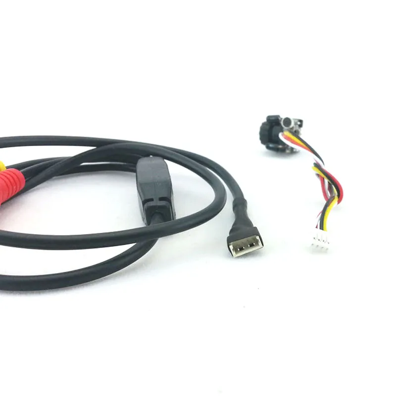 Имитационная камера 4 Светодиодный светильник 3 7 мм объектив HD 700TVL FPV мини Microfoon CCTV