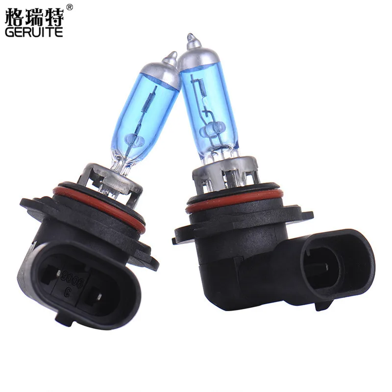 GERUITE 2шт 9006 55 Вт HID галогенные лампы супер белые противотуманные фары для